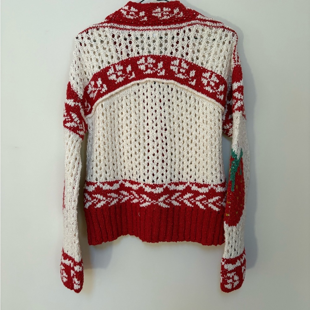 NWOT Urban Outfitters Kimchi Blue Libby Oversized Fairisle Knit Cardigan Size XS - Picture 13 of 16